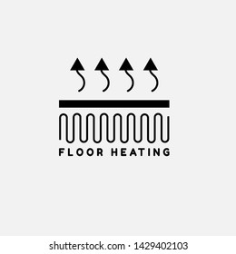 System Of Heating Icon.floor Heating System Icon