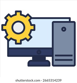 It System Icon Element For Design