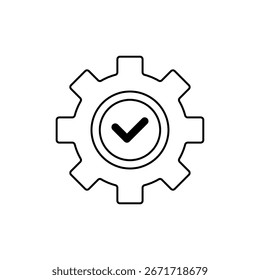 system icon outline editable stroke line drawing eps