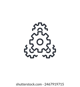system icon. vector.Editable stroke.linear style sign for use web design,logo.Symbol illustration. 