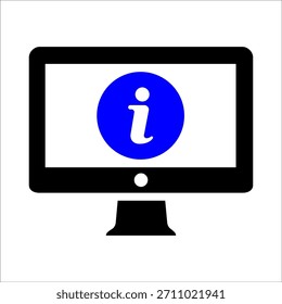 Diseño de Ilustración vectorial de iconos de información del sistema