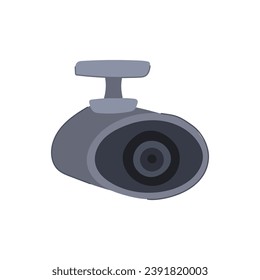 system ip camera cartoon. technology control, cam guard, internet equment system ip camera sign. isolated symbol vector illustration