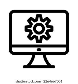 system setting icon or logo isolated sign symbol vector illustration - high quality black style vector icons
