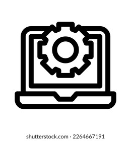 system setting icon or logo isolated sign symbol vector illustration - high quality black style vector icons
