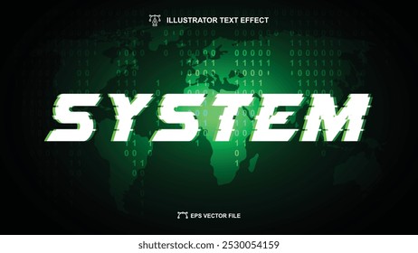 System text style, Hacking editable text effect