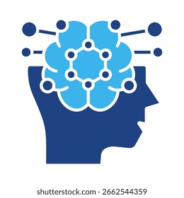 System Thinking Icon Element For Design