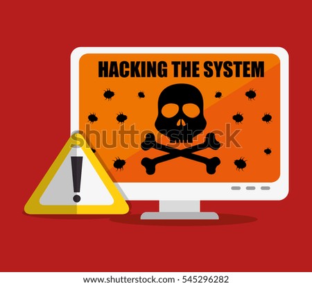system threats concept icons