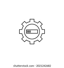 system update configuration loading gear icon