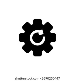 System Update Icon for Software Upgrade and Maintenance