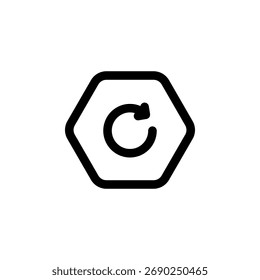 System Update Icon for Software Upgrade and Maintenance