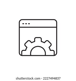 Vector de icono de descarga Actualización del sistema en fondo blanco. diseño de sitio web de banners para logotipos