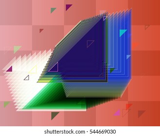 system and view around theoretical triangles