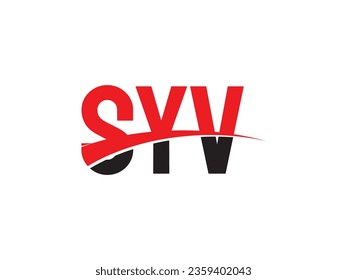 SYV Letter Initial Logo Design Vector Illustration