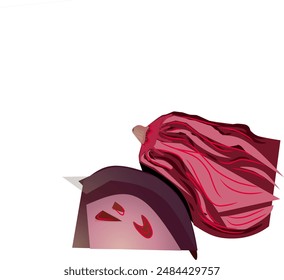 Imagen de malacceno de Syzygium, Vector plano 2d con colores atractivos