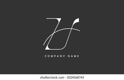 SZ, ZS Alphabets Letters Logo Monogram