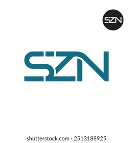 SZN Logo Letter Monogram Design