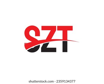 SZT Letter Initial Logo Design Vector Illustration