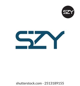 SZY Logo Letra Design Monográfico
