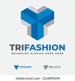 T 3d type brand logo can be suitable for comfortable fashion brand, corporate, industrial construction, architecture planning firm, style and fashion shopping mart, startup brand identity and branding