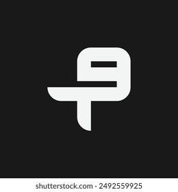 T and 9 Logo design
