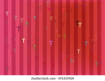 T Alphabet icon design