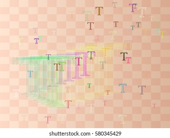 T Alphabet idea template