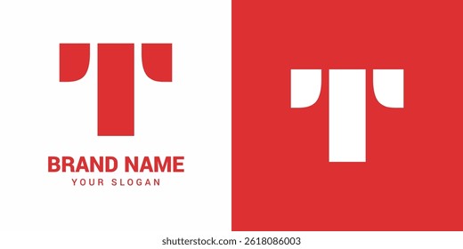T alphabet logo Template design element with modern concept.