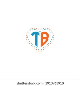 T B-Brief Logo kreatives Design. Tb-Symbol