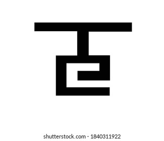 Te Logo Design High Res Stock Images Shutterstock