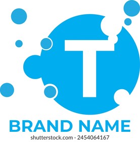 T circle bubble tap and drop