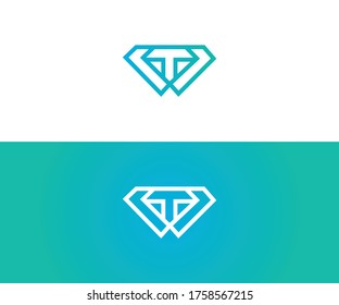 vector de diseño de logotipo de diamantes