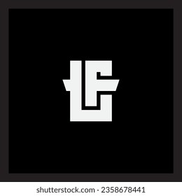 T und F - Zeichen oder Logo. TF - Vektordesign-Element oder -Symbol. Monogramm oder Logo.