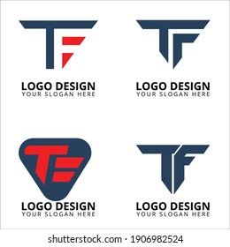 T F Professional Logo Design