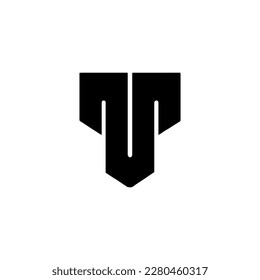 T Letra anterior, logotipo vectorial, icono