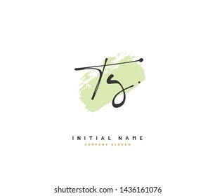 T G TG Beauty vector initial logo, handwriting logo of initial signature, wedding, fashion, jewerly, boutique, floral and botanical with creative template for any company or business.