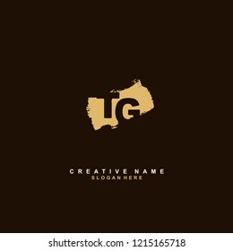 T G TG Initial logo template vector