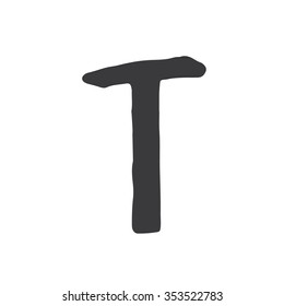 t hand written marker alphabet vector stock vector royalty free 353522783 shutterstock