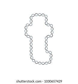 T Infinity Letter Logo Icon Design