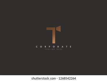 T Initial logo concept