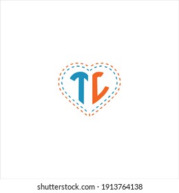 T L letter logo creative design. tl icon