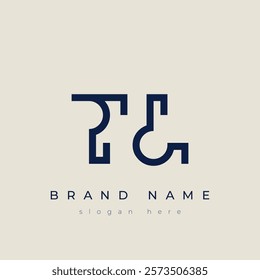 T and L logo design. TL abstract Letters Logo Monogram. This logo design is the process of creating a visual symbol that represents a brand, company, or individual.