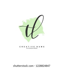 T L TL Initial logo template vector