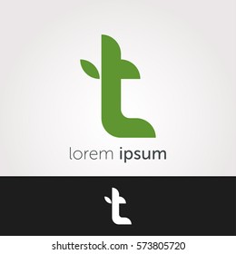 T Letter Abstract Vector Logo Design Template. Creative Typographic Concept Icon