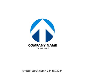 T Letter Arrow Vector Logo Stock Vector (Royalty Free) 1343893034 ...