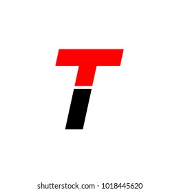 t letter icon logo vector illustration