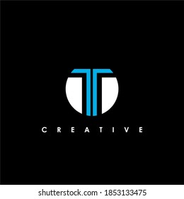 Letra T Ilustración vectorial de plantilla de diseño de logotipo inicial