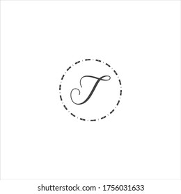 T letter logo abstract design