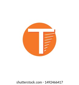T Letter logo business template vector icon