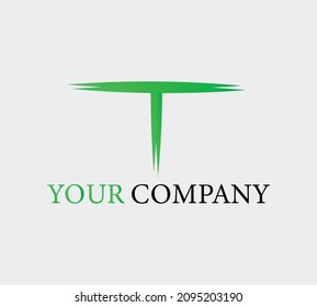 T Letter Logo - Company Logo Design Template