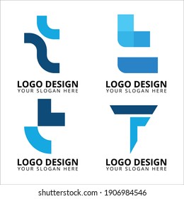 T Letter Logo Design Collection